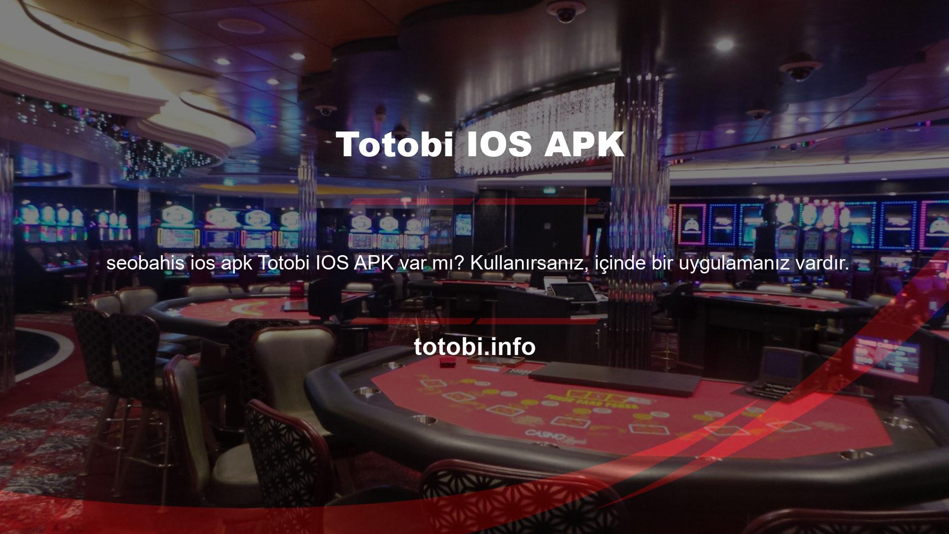 Totobi IOS APK web sitesinde mevcuttur ve ücretsiz bir hediye olarak verilmektedir