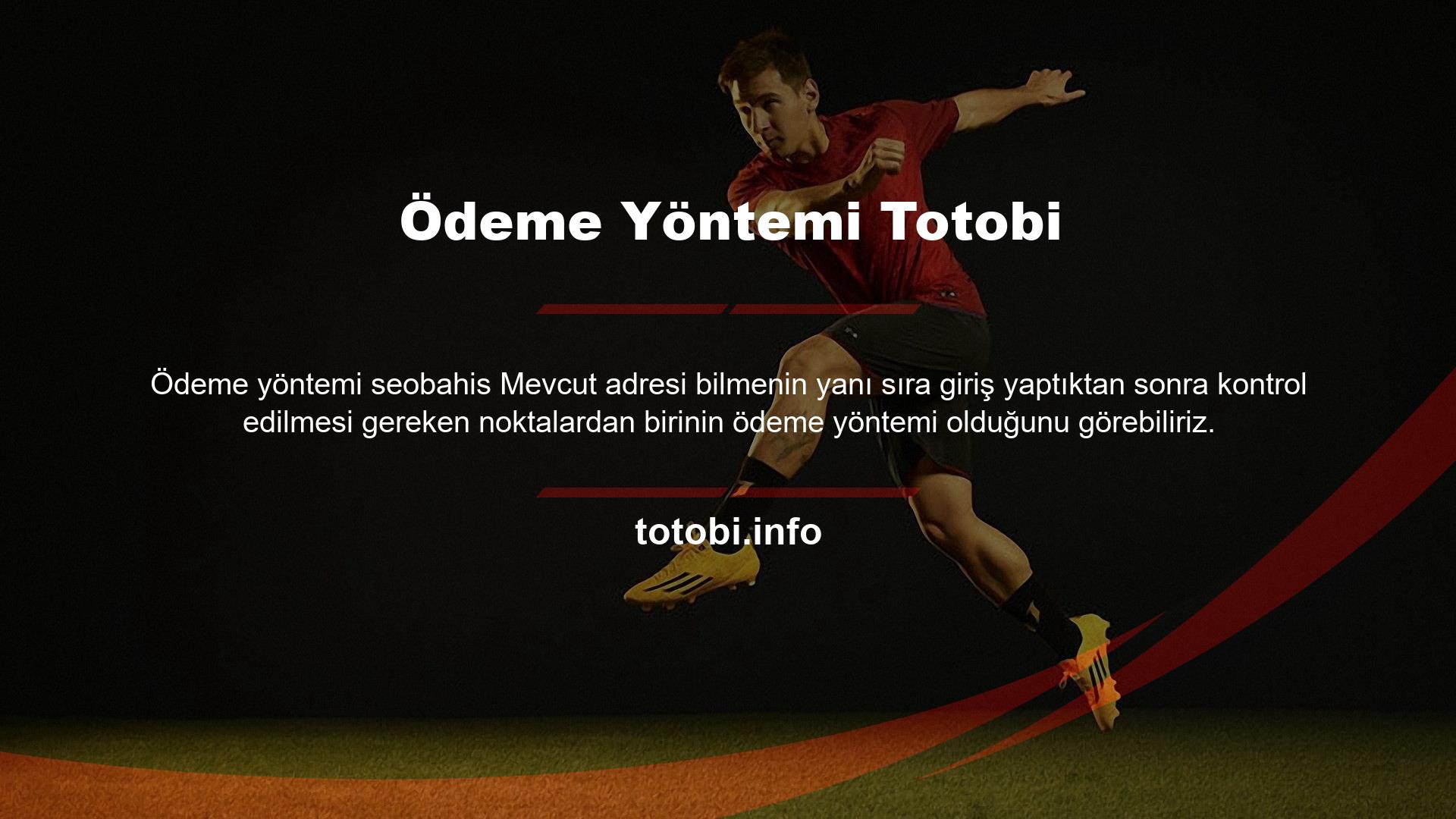 Totobi, çeşitli ödeme teknolojilerine sahip bir site olarak kabul edilebilir