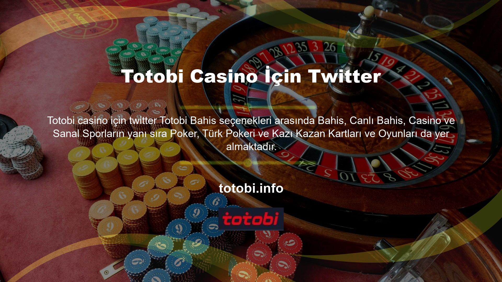 Twitter'a giriş yapmak için kullandığınız kullanıcı adı halihazırda Totobi casino Twitter olarak kayıtlıdır